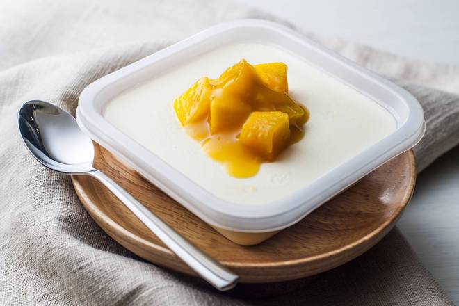 Mango Milk Custard 芒果炖奶